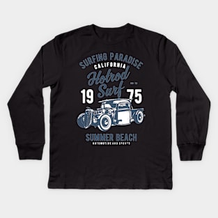 Hotrod Surf Kids Long Sleeve T-Shirt